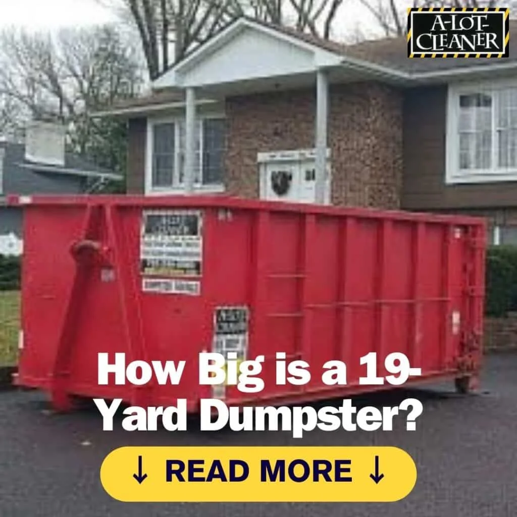 19-cubic yard roll-off dumpster rentals, by A-LOT-CLEANER, INC, 732-244-8980.