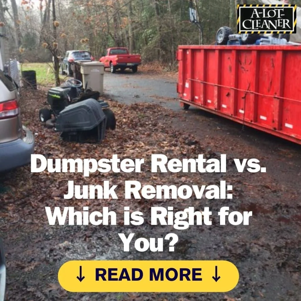 A-LOT-CLEANER, INC offers dumpster rentals and junk removal services. Call us for a free quote 732-244-8980
